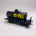 Wagons citernes OCEM 19 SHELL, NOIR, SNCF, époque III – REE WB707- HO-1/87