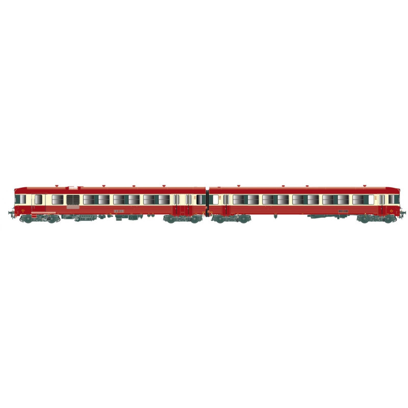 Automotrice diesel EAD XBD 4750-89 / XRABx 8750-89, Sncf, Ep IV - Lsmodels 11022 - HO 1/87 Automotrice diesel EAD XBD 4750-89 / XRABx 8750-89, Sncf, Ep IV - Lsmodels 11022 - HO 1/87