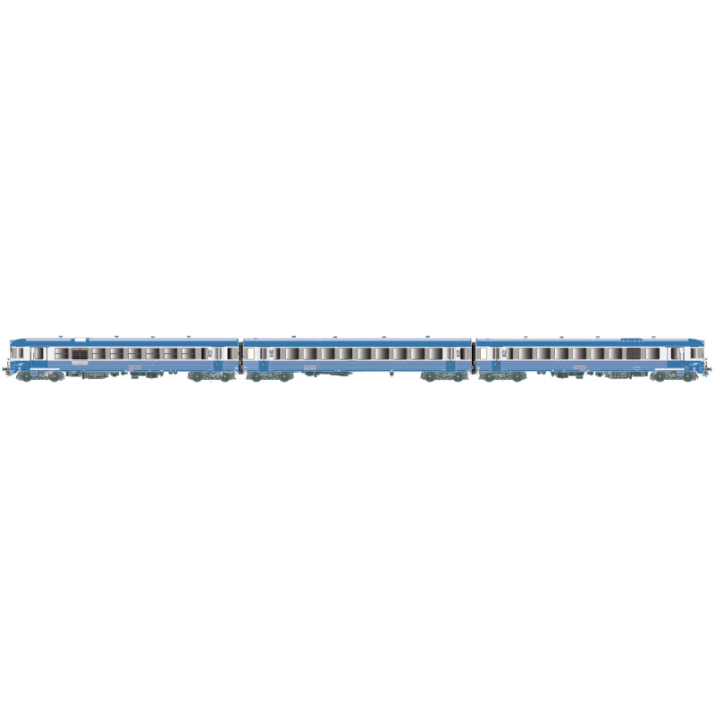 Automotrice XBD 4901-26 / XRAB 8901-13, toit plat, 3 éléments, Sncf, Ep V - Lsmodels 11026 - HO 1/87 Automotrice XBD 4901-26 / XRAB 8901-13, toit plat, 3 éléments, Sncf, Ep V - Lsmodels 11026 - HO 1/87