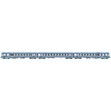 Automotrice XBD 4901-26 / XRAB 8901-13, toit plat, 3 éléments, Sncf,  Ep V - Lsmodels 11026 - HO 1/87