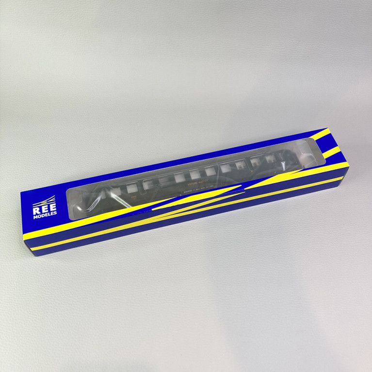 Voiture Bacalan, Buffet / 2CL, B3R de la SNCF, Ep.IIIb - REE VB373 - HO 1/87