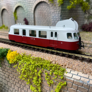 Autorail BILLARD "IROQUOIS" A80 D des CFD N°31 ép. III - digital son - REE VM-039 S - HOm 1/87