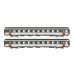2 voitures corail VTu B11rtu + B11tu, logo encadré, Sncf,  Ep IV - Lsmodels 41213- HO 1/87