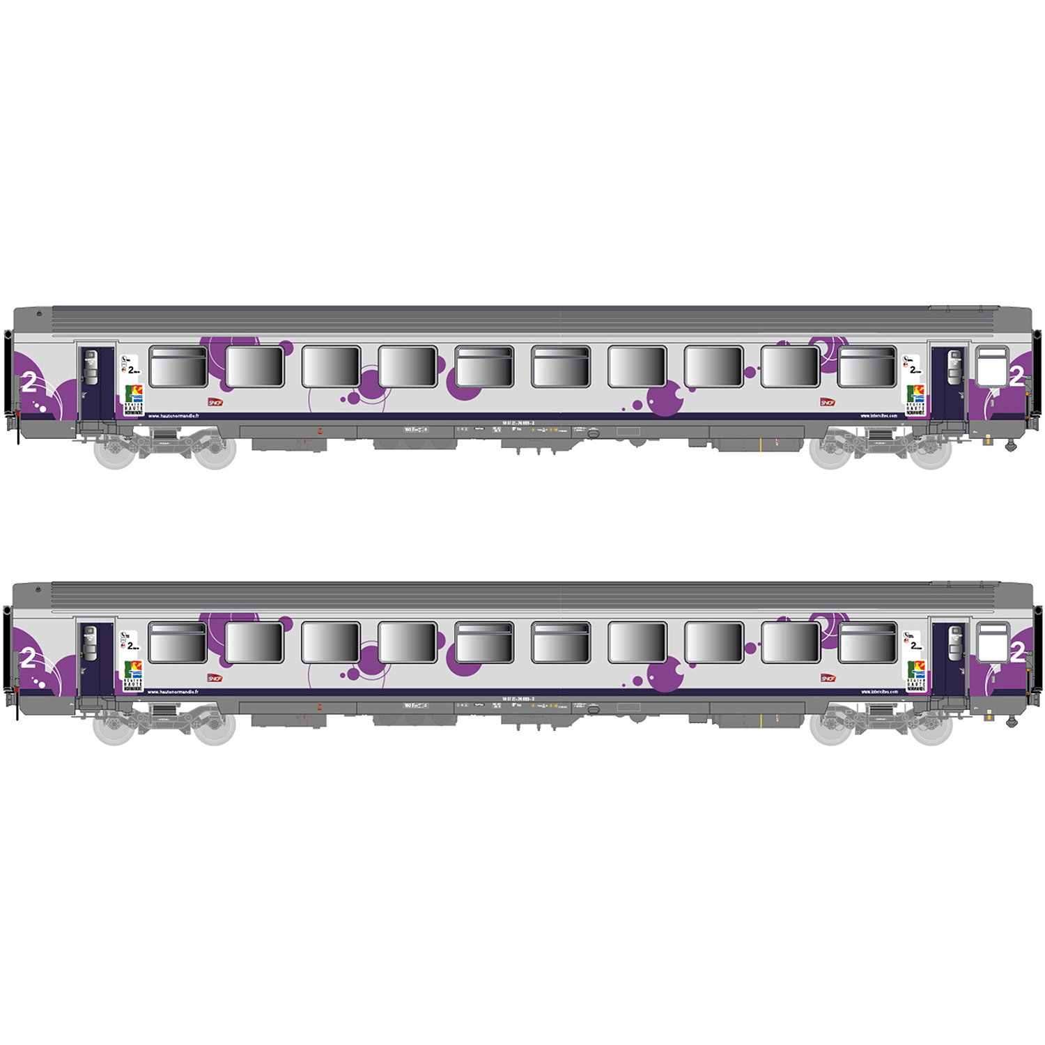 TGV Duplex Carmillon, 4 éléments, Sncf, Ep VI - JOUEF HJ2451