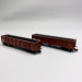 2 wagons tombereaux Eas 5948, DR, Ep IV - FLEISCHMANN 830253 - N 1/160