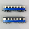 Train de tourisme "Bayerische Zugspitzbahn", Ep V et VI - HOBBYTRAIN H43105 - HOm 1/87