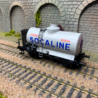 Wagon citerne OCEM 29 "SOCALINE", SNCF, Ep II – REE WB715 - HO 1/87