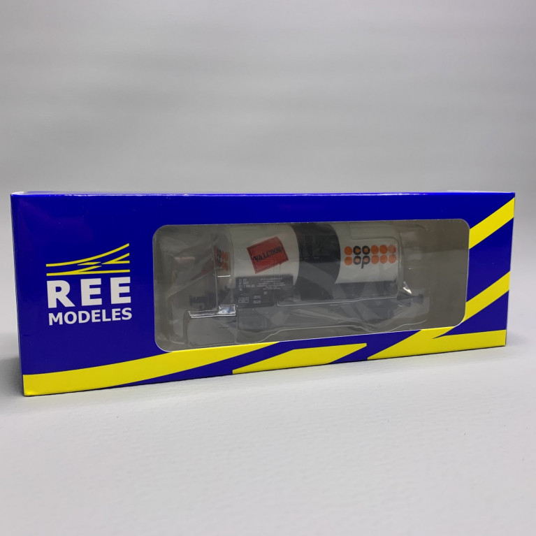 Wagon citerne OCEM 29 "COOP-VALCOOP", SNCF, Ep III – REE WB719 - HO 1/87