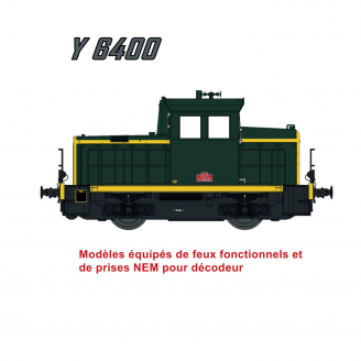 locotracteur diesel Y 6547, châssis noir, SNCF,  Ep III et IV - EPM E123316 - HO 1/87