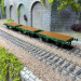 3 wagons plats, L&MR -HO 1/76 - HORNBY R60014