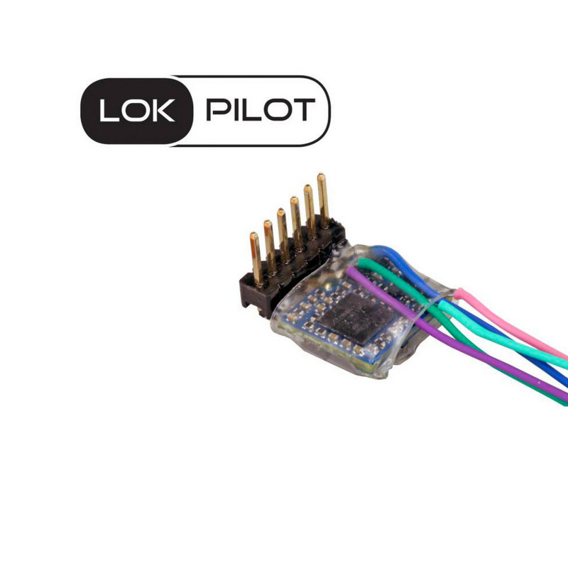 Décodeur NEM652 loksound V5 sonore ESU-58410 - UTM Modélisme Ferroviaire