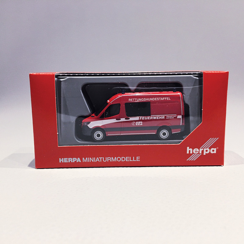 Herpa Mercedes-Benz Sprinter Fahrtec RTW Städteregion Aachen 094535