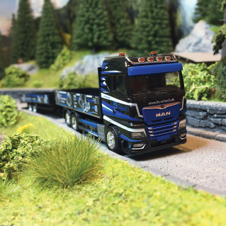 Camion Double remorque MAN TGX GM - HERPA 315739 - 1/87