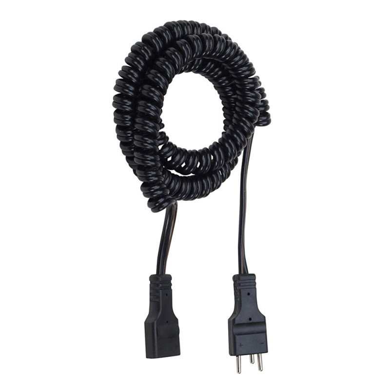 Câble Spiralé Jabra Etiro 3 M Avec Connecteur QD - Pour Casque Micro, Compatible Interface RJ, Longueur Extensible 0,5 à 2 M !