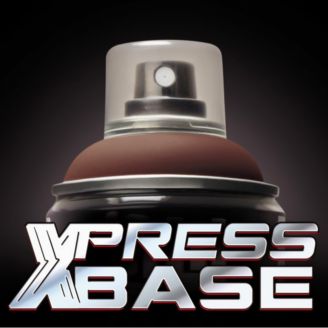 Spray XPRESSBASE, Apprêt "Marron Rouge"400ml - P.AUGUST FXGM03