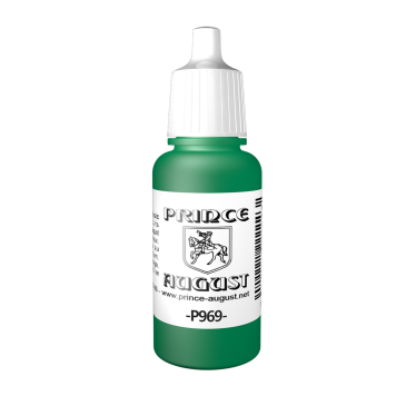 Peinture Acrylique, 17ml, Vert - PRINCE AUGUST P969-73