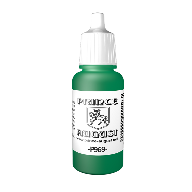 Peinture Acrylique, 17ml, Vert - PRINCE AUGUST P969-73
