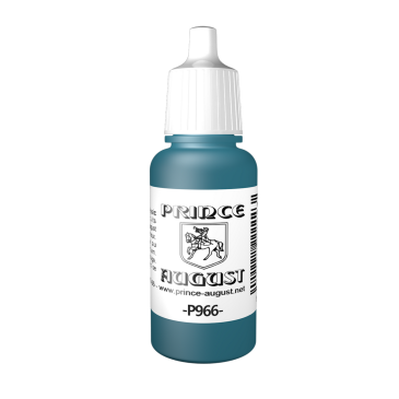 Peinture Acrylique, 17ml, Turquoise - PRINCE AUGUST P966-69