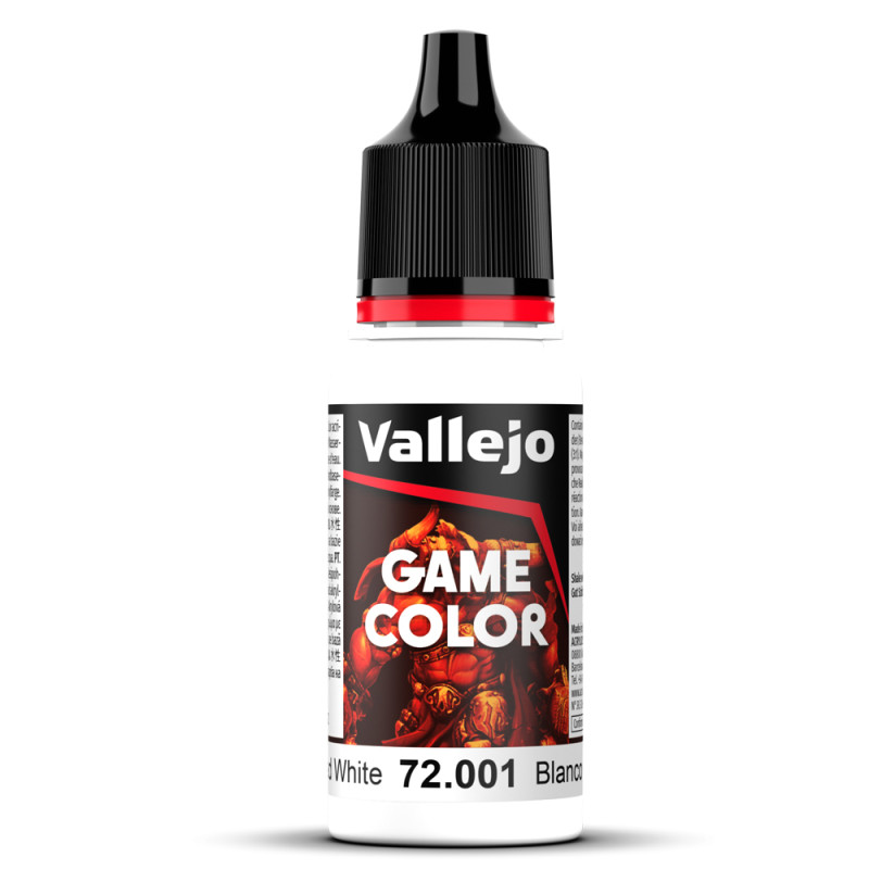 Peinture Acrylique, 17ml, Blanc "Calavera" / Ossement - VALLEJO 72001