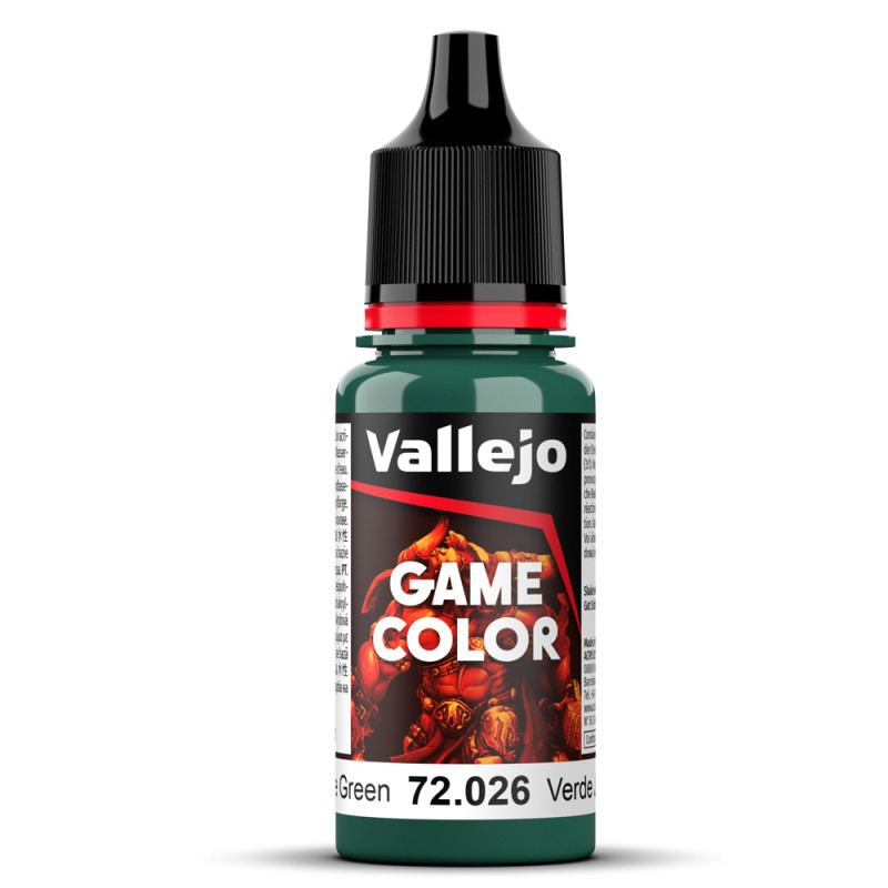 Peinture Acrylique, 17ml, Vert "Jade" - VALLEJO 72026