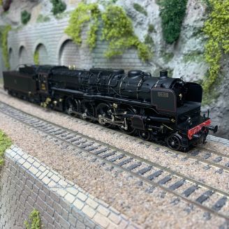 Locomotive vapeur 241-004 Est série 13 "Edelweiss", Ep II digital son 3R - MARKLIN 39244 - HO 1/87