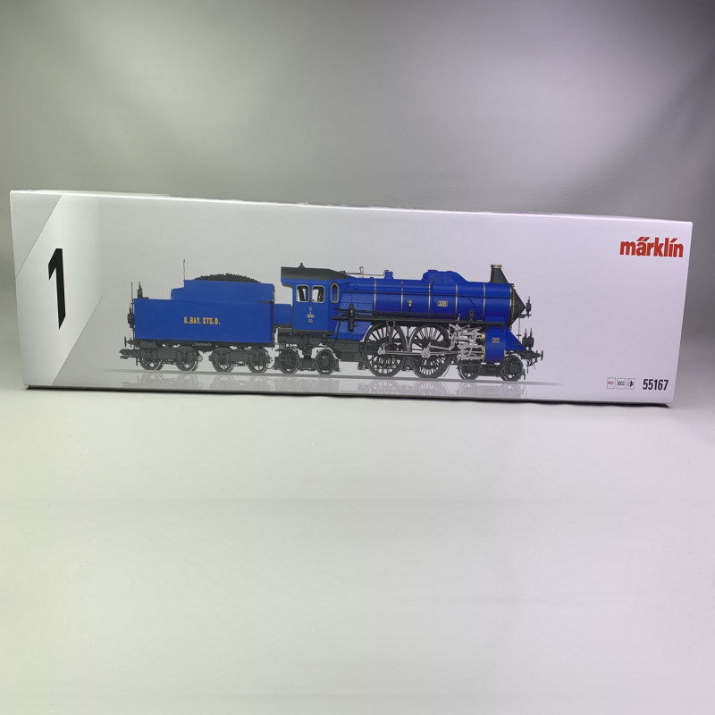 Märklin H0 - 37181 - Locomotive à vapeur avec wagon tender
