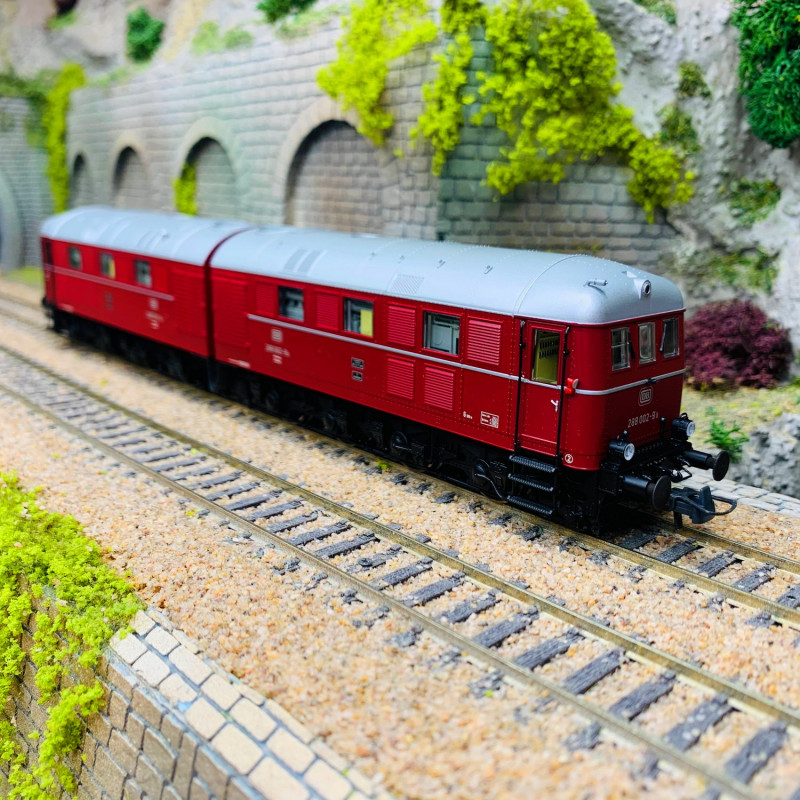 Locomotive double diesel-électrique série 288, DB, Ep IV - ROCO 70116 ...