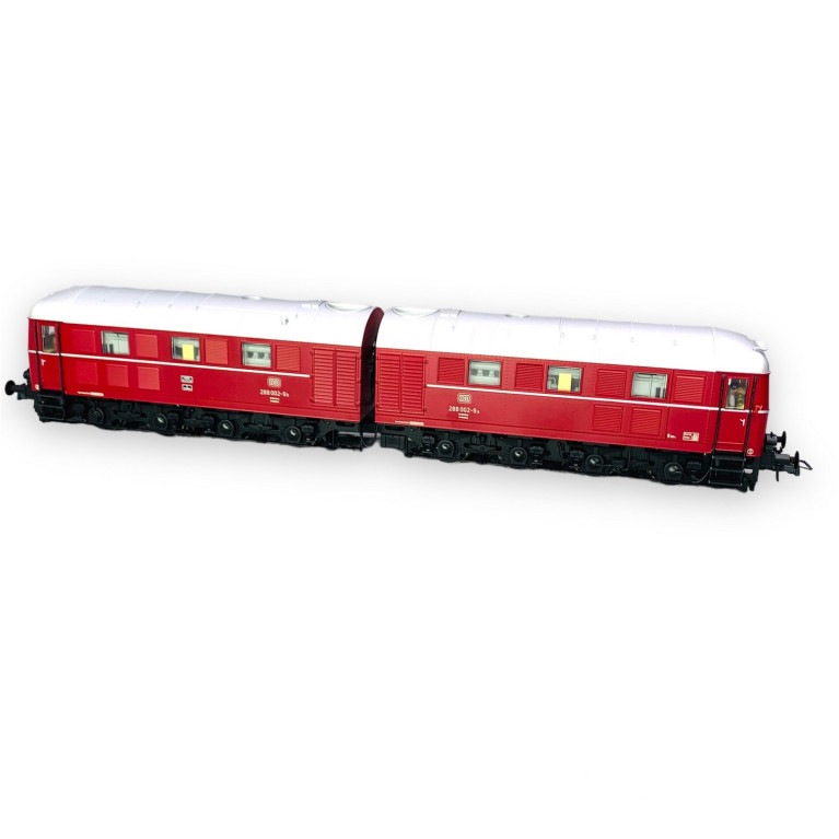 Locomotive double diesel-électrique série 288, DB, Ep IV - ROCO 70116 - HO 1/87