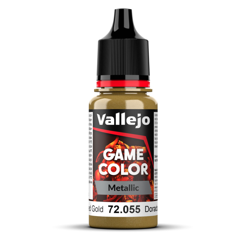 Peinture Acrylique, 17ml, Or Poli - VALLEJO 72055