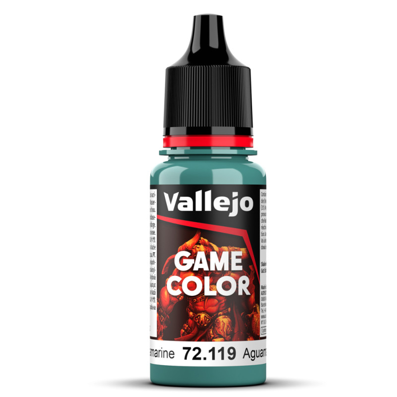 Peinture Acrylique, 17ml, Aquamarine - VALLEJO 72119