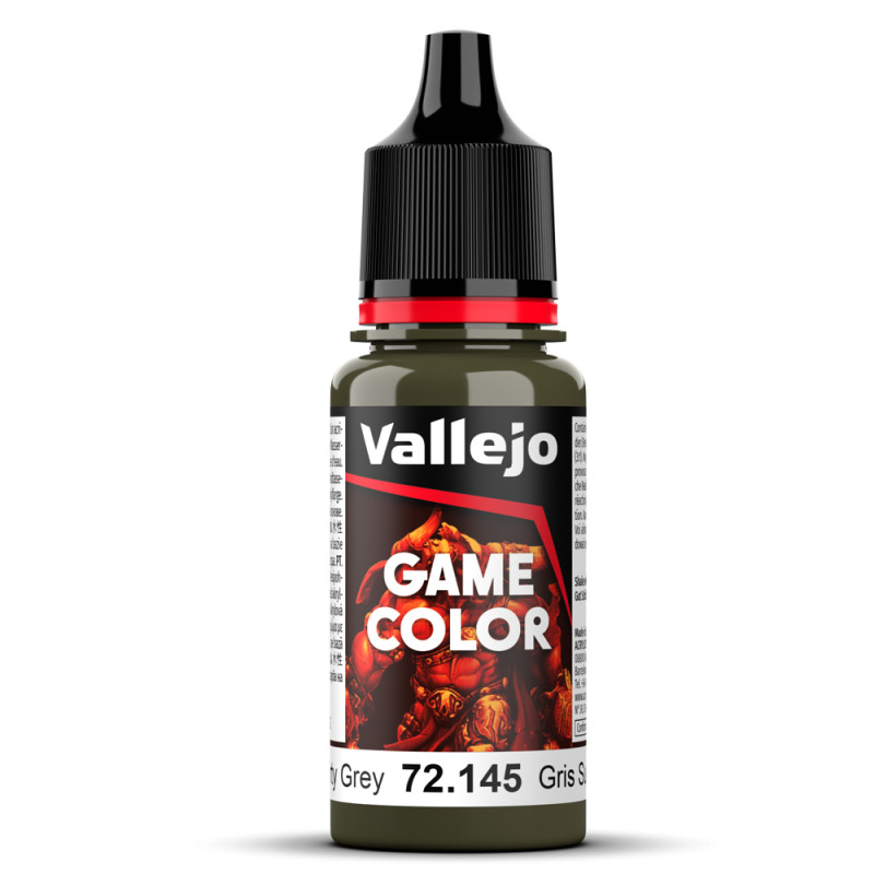 Peinture Acrylique, 17ml, Gris sale - VALLEJO 72145