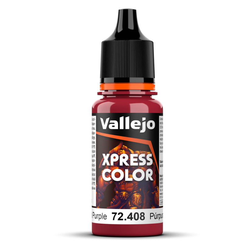 Pourpre Cardinal N°144 - 18 ml Xpress Color - VALLEJO 72.408