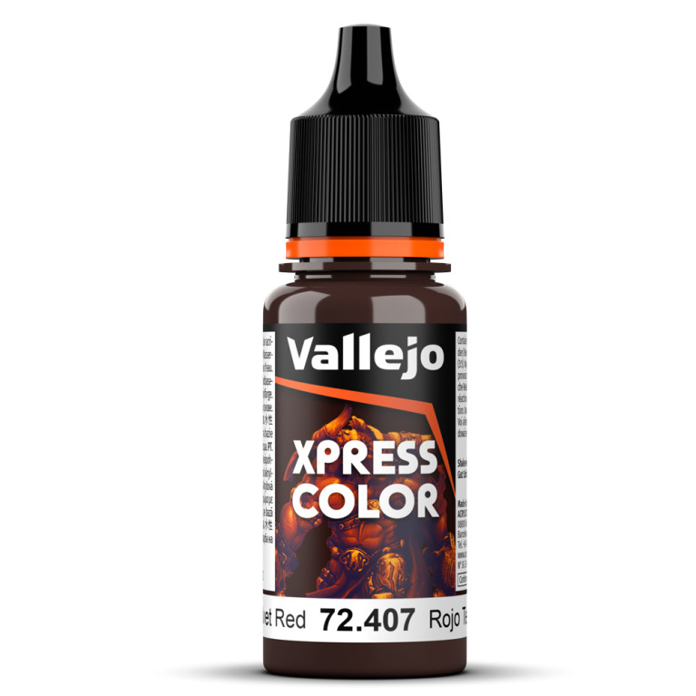 Rouge Velours N°143 - 18 ml Xpress Color - VALLEJO 72.407