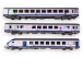 Rame de 3 voitures livrée TER PACA, SNCF, EP VI - LSMODELS 41234DC - HO 1/87