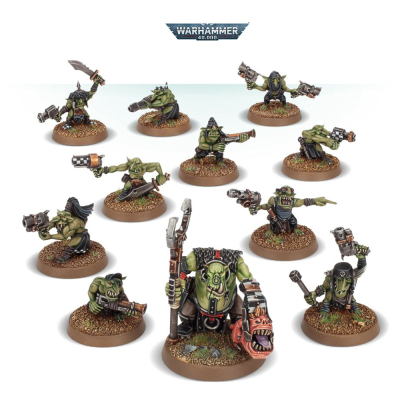 Warhammer 40,000 : Orks / Runtherd et Gretchin - WARHAMMER 50-16 Warhammer 40,000 : Orks / Runtherd et Gretchin - WARHAMMER 50-16