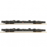 2 Rolls wagons, transport de wagon, CSD, Ep III et IV - ROCO 34068 - HOe 1/87