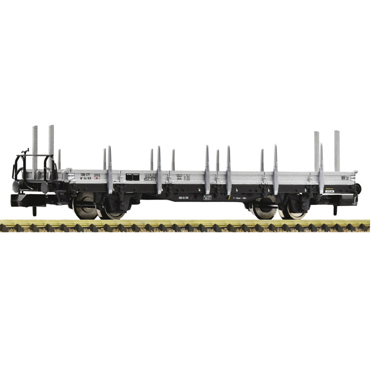Wagon plat à ranchers pivotants Ks-w, SBB, Ep III - FLEISCHMANN 825750 - N 1/160