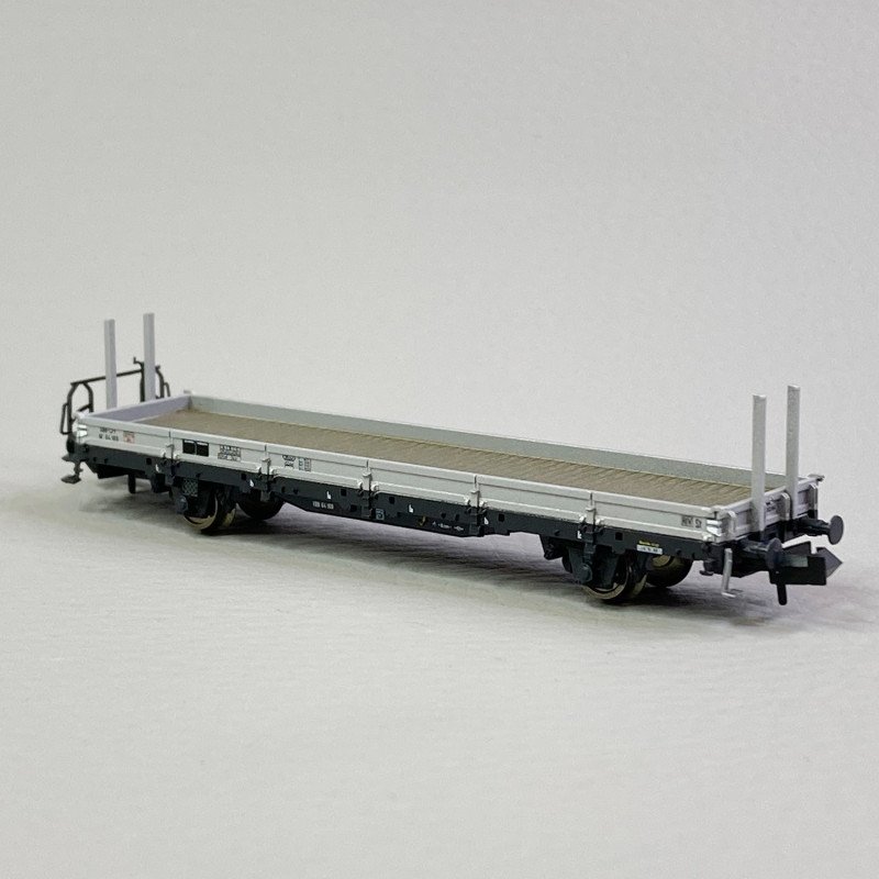 Wagon plat à ranchers pivotants Ks-w, SBB, Ep III - FLEISCHMANN 825750 - N 1/160