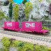 Wagon porte conteneurs S7B "ONE", Sncf, Ep VI - JOUEF HJ6261 - HO 1/87