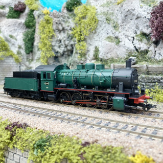 Locomotive Vapeur Trix 040 D SNCF Réf. 22747 - Modèle Rare Et Neuf