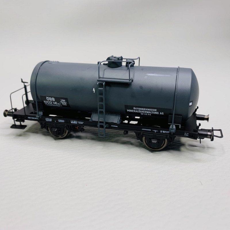 Wagon citerne "ÖMV", ÖBB, Ep III - RIVAROSSI HR6608 - HO 1/87