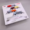 Coffret wagons porte-conteneurs, DB, Ep IV - MARKLIN 47680 - HO 1/87