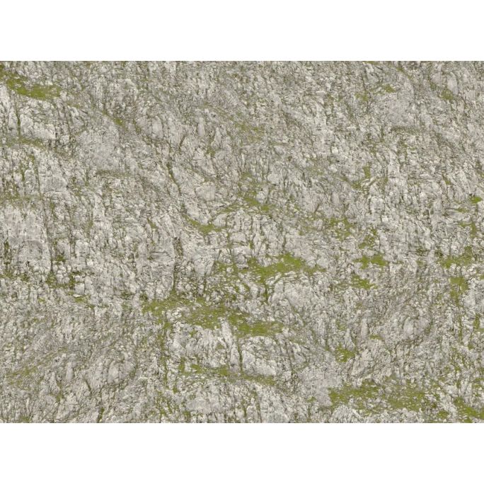 Feuille de rocher à froisser XL 61 cm x 34,5 cm -Toutes échelles- NOCH 60311