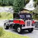 Camion Kenworth Bullnose, Noir / Rouge - BREKINA 85950 - HO 1/87