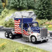 Camion Américain, GMC General, "Stars Stripes" - BREKINA 85780 - HO 1/87