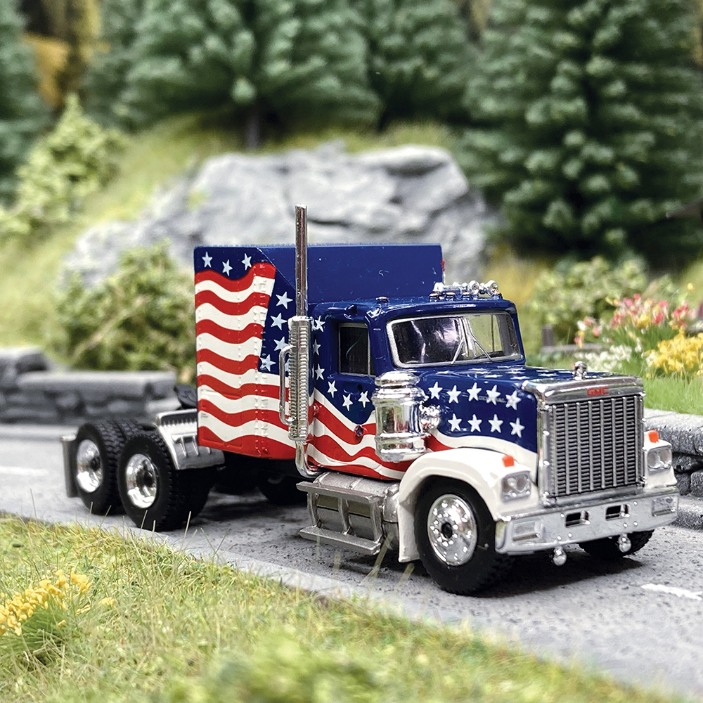 Camion Américain, GMC General, Stars Stripes - BREKINA 85780 - 1/87