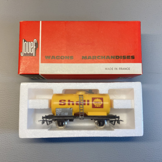 Wagon citerne "SHELL", Sncf, sous blister collection - JOUEF 6307 - HO 1/87 - DEP258-115