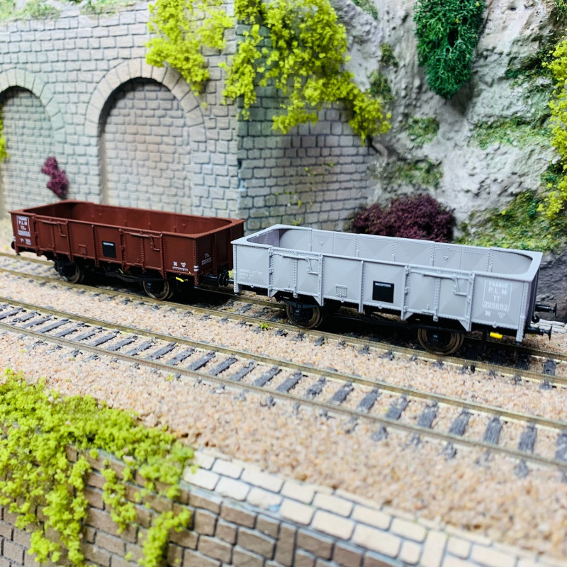 Set 6 wagons tombereaux OCEM 29 SNCF ép. III REE-MODELES REE-WB480
