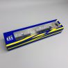 Set de 2 wagons tombereau PLM 4 portes bois gris PLM, Sncf Ep III - REE WB811 - HO 1/87