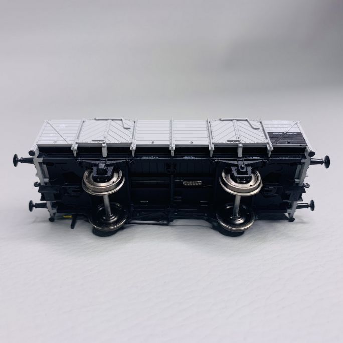 Tombereau PLM 4 portes bois gris PLM, Sncf Ep II - REE WB810 - HO 1/87